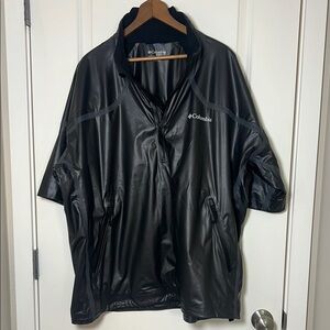 Columbia Golf OutDry Extreme Waterproof Half Zip Shirt Black XXL